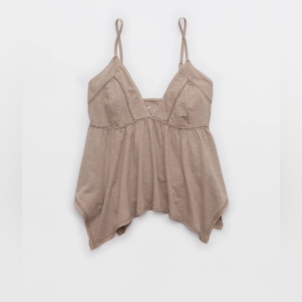 Aerie Beautiful Nights Babydoll Tank  XL